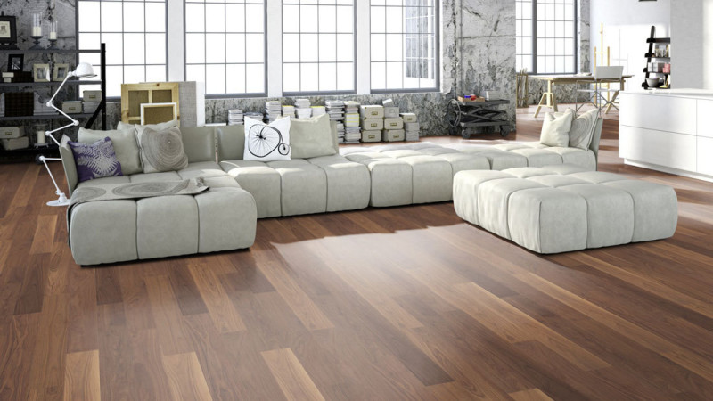Meister Parkett Premium Residence PS 300 lebhaft Nussbaum amerikanisch 8044 1-Stab Landhausdiele 4V main product photo