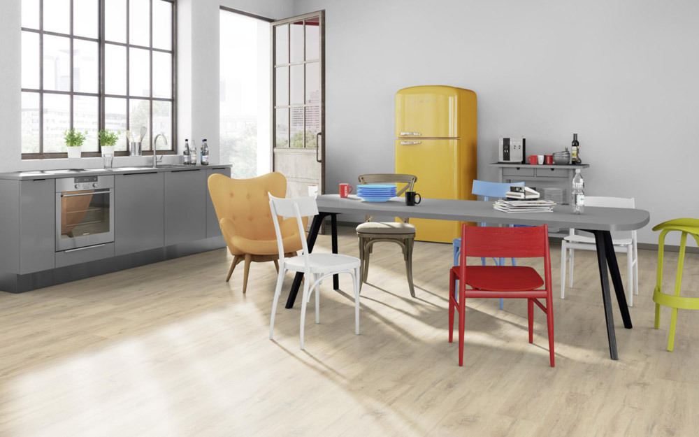 Egger Home Designboden Design+ Eiche wild sand 1-Stab Landhausdiele 4V