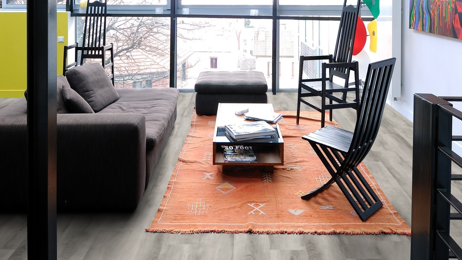 Suelo laminado Flexi Plus Barrow Oak D4781 1-Tablilla ancho 193mm