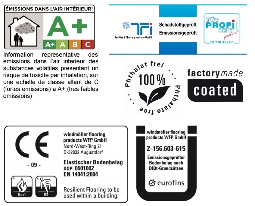 Wineo Designboden 600 Stone Polar Travertine Fliese/Steinoptik Connect