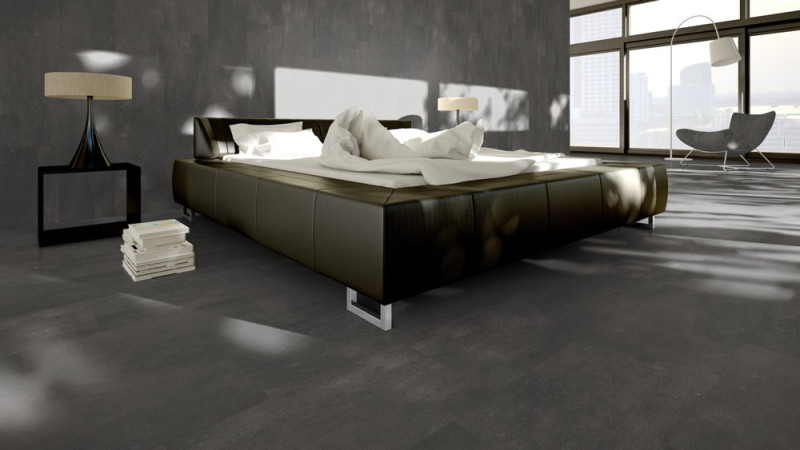 Skaben Klebe Vinylboden massiv Life 30 Zement Holzkohle Fliese zum kleben main product photo