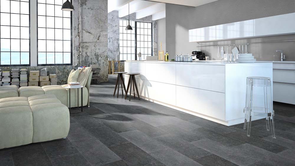 Classen Designboden NEO 2.0 Prime Blaustein Fliese 4V zum klicken