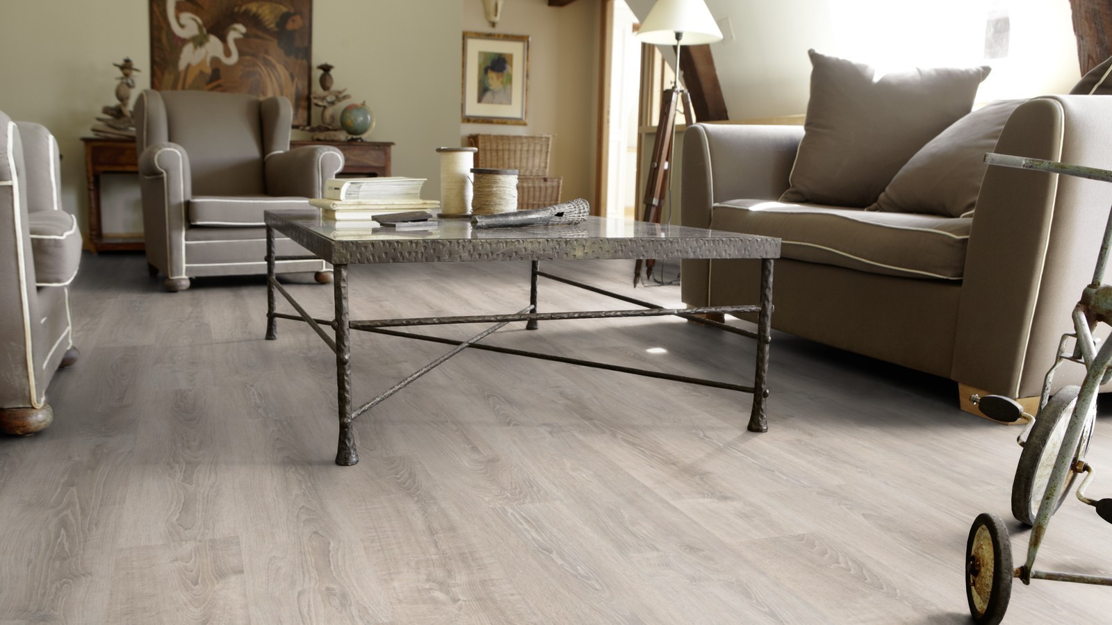 Tarkett Laminate Vintage 832 Moonshadow Light Oak 1-strip 2V