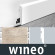 Wineo Skirting board 15/70 Lumber White LA017