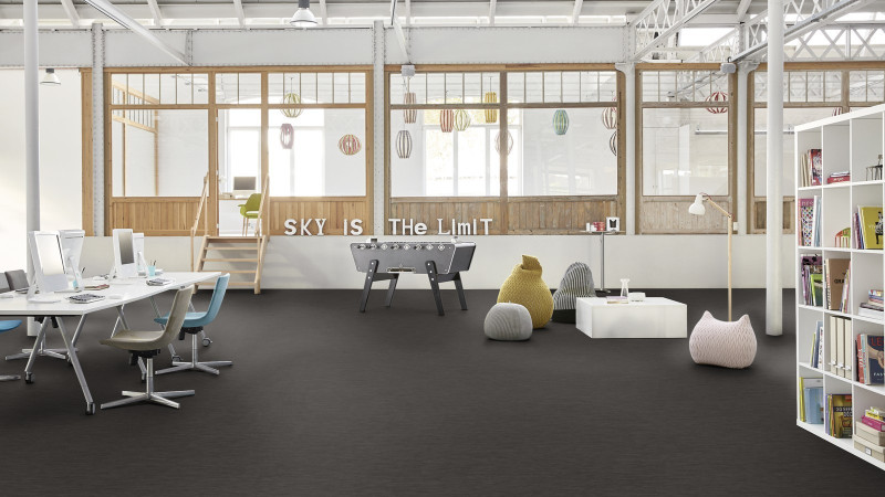 Tarkett Suelo de diseño iD Inspiration Loose-Lay Black Delicate Wood Planke main product photo