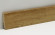 Classen CLIP Skirting board 19x58 Oak rough sawn brown foiled 240 cm