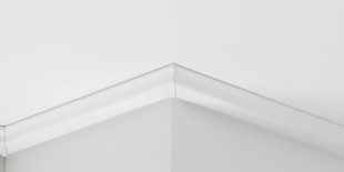 Esquinas exteriores de Parador para molduras de techo DAL 1 Blanco
