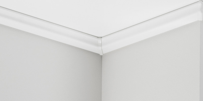 Esquinas interiores de Parador para molduras de techo DAL 1 Blanco main product photo