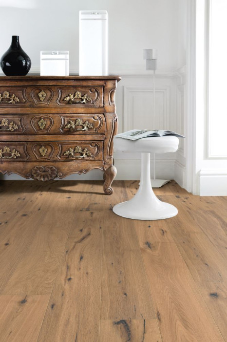 Wicanders Parkett Victoria Räuchereiche Ivory geölt geräuchert gebürstet handg. Landhausdiele M4V main product photo