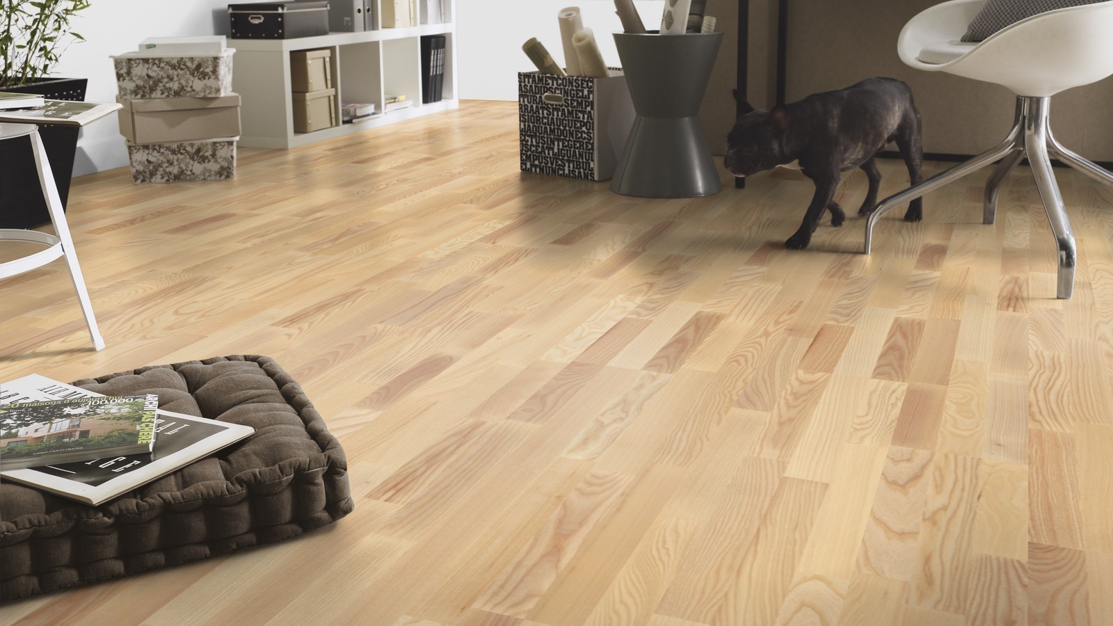 Tarkett Parkett Pure Natur Esche 3-Stab-Schiffsboden Proteco Natura