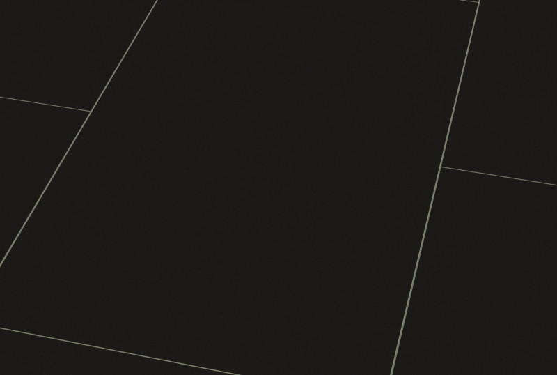 Laminate Blue Line Uni Black U190 High Gloss Tile look 4V main product photo