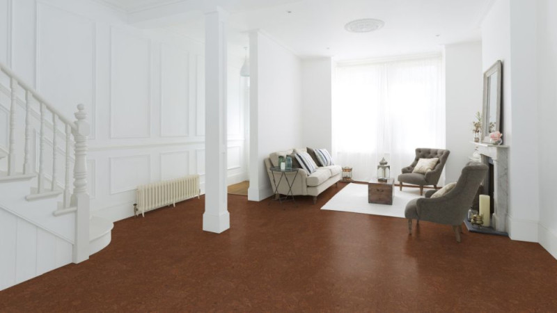 Wicanders Korkboden cork Essence Personality Chestnut Fliese main product photo