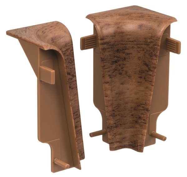 HARO Plastic internal corners for skirting board 19x58 Walnut dark main product photo