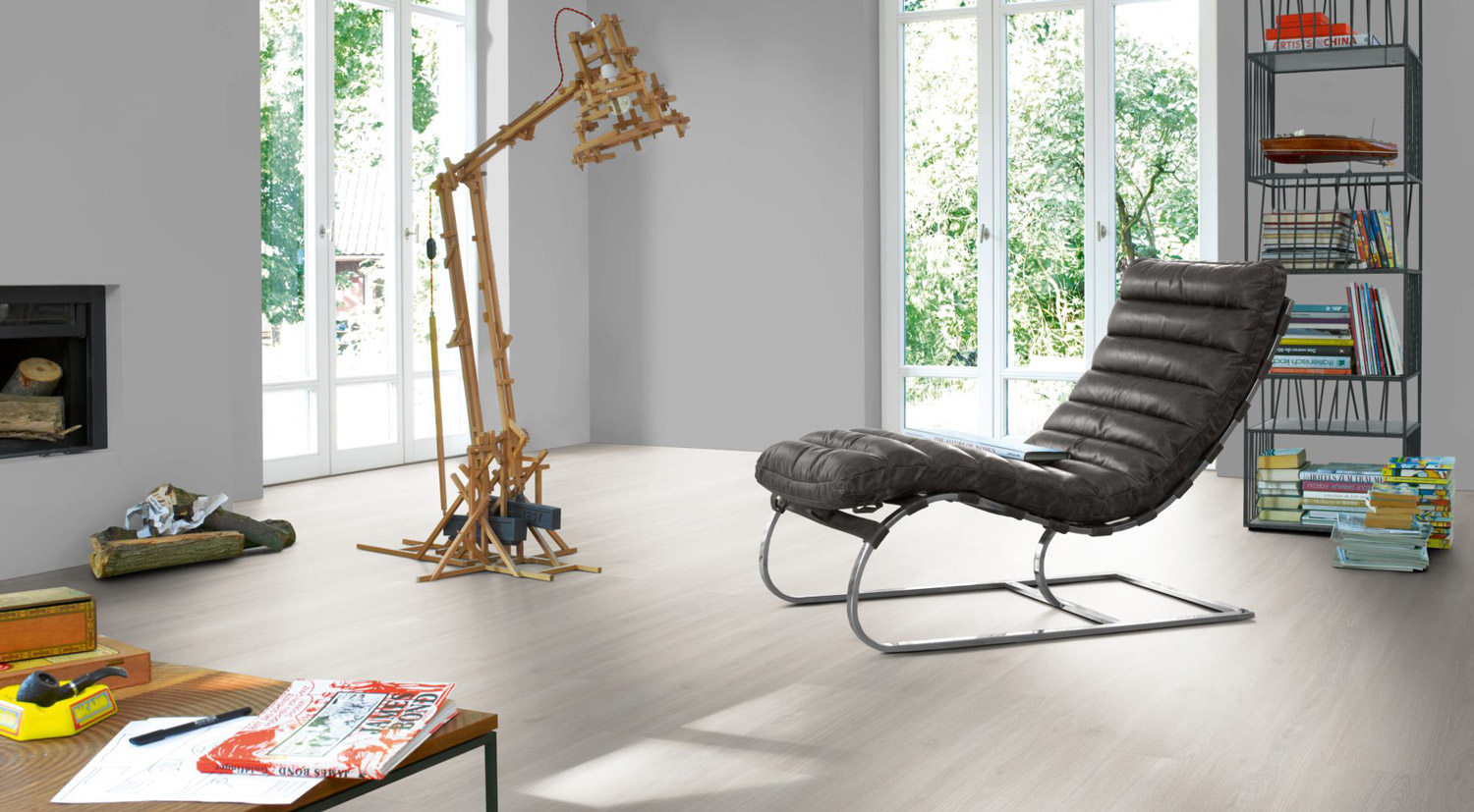 Parador Laminat Classic 1050 Eiche Skyline Weiß Landhausdiele 4V