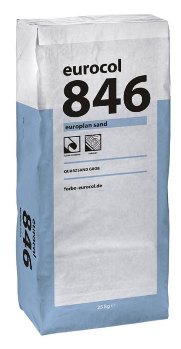 Forbo eurocol 846 Quarzsand grob 0,40-1,00 mm Körnung 25 kg main product photo