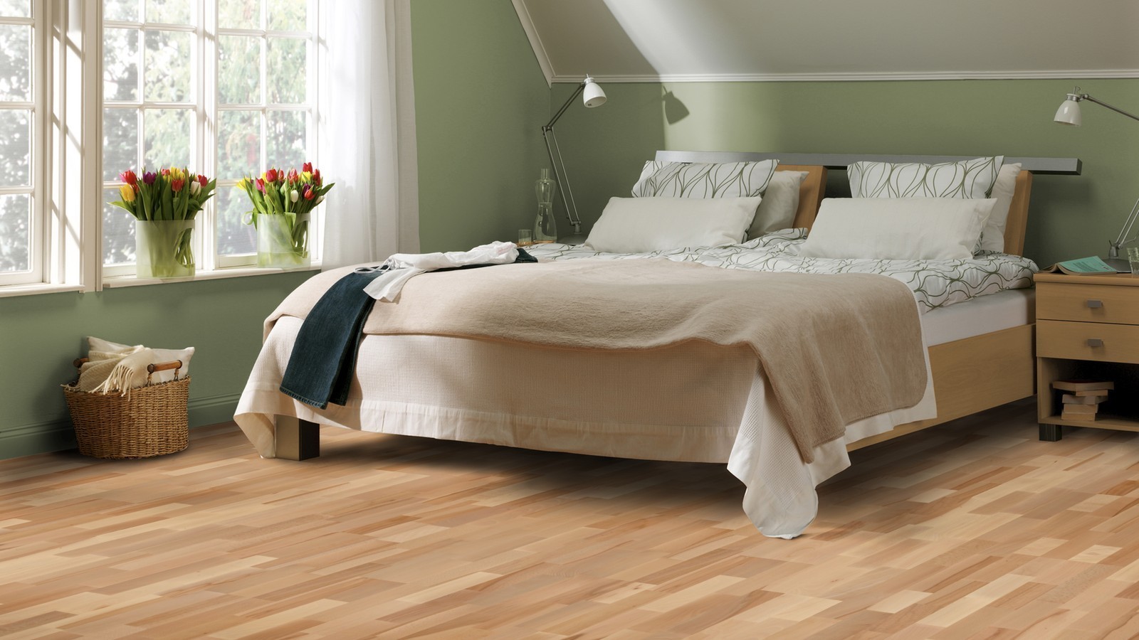 Tarkett Parquet Pure Robust Hêtre 3 frises