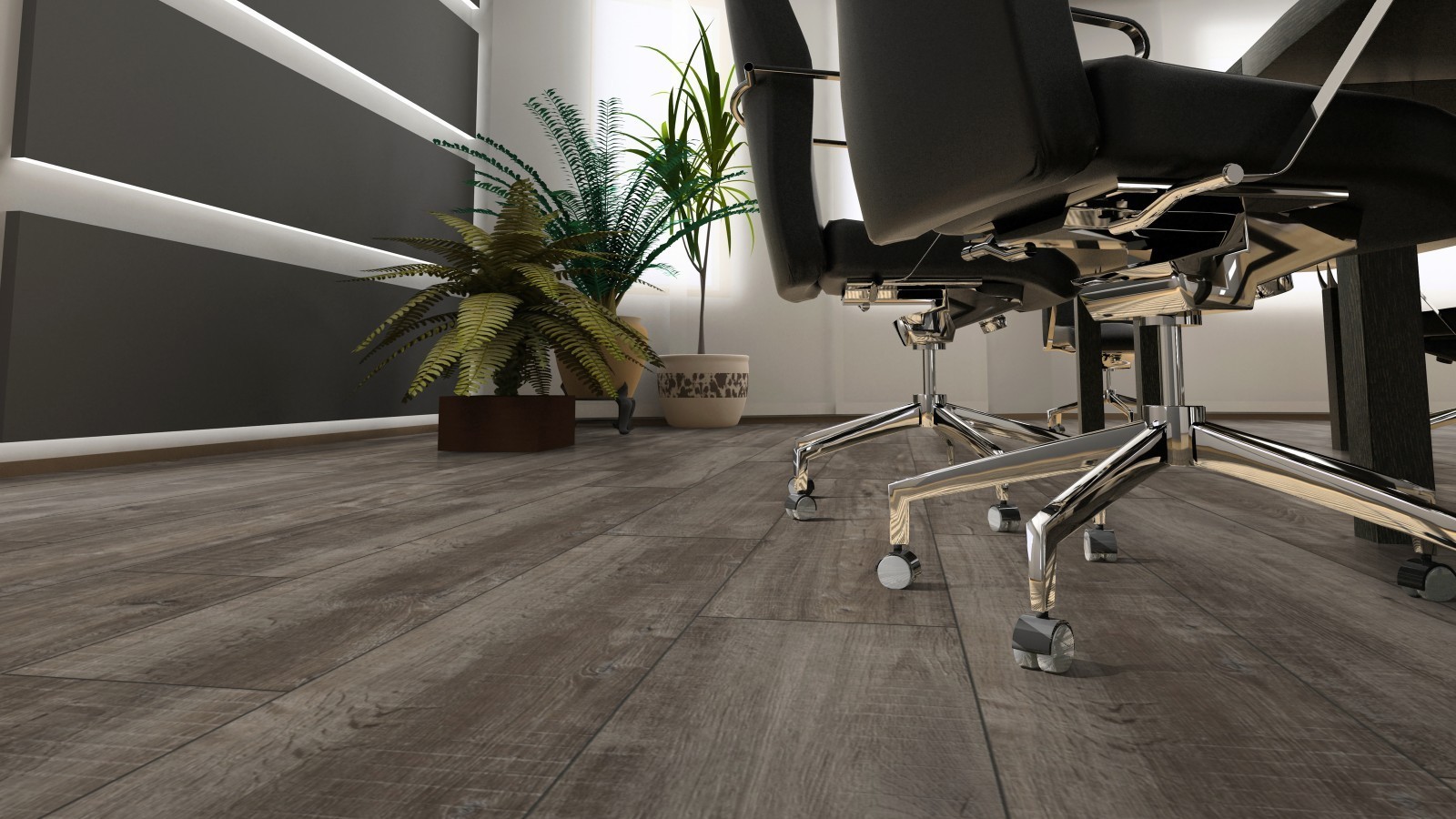 Stratifié Select Plus Chêne Gala Titane D4785 1 frise 4V Largeur 244mm