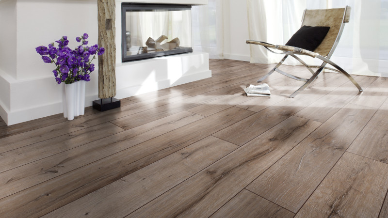 Suelo laminado Durable Rip Oak D3075 1-Tablilla 4V ancho 188mm main product photo