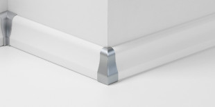 Parador outside corners for skirting type2 SL 4 aluminum look