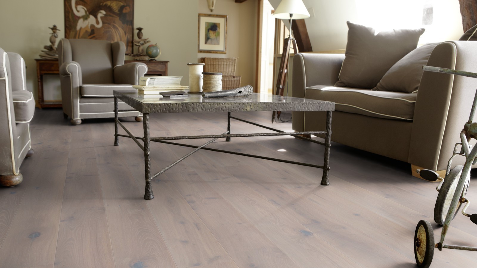 Tarkett Parquet Heritage Oak Urban Grey 1-strip M2V