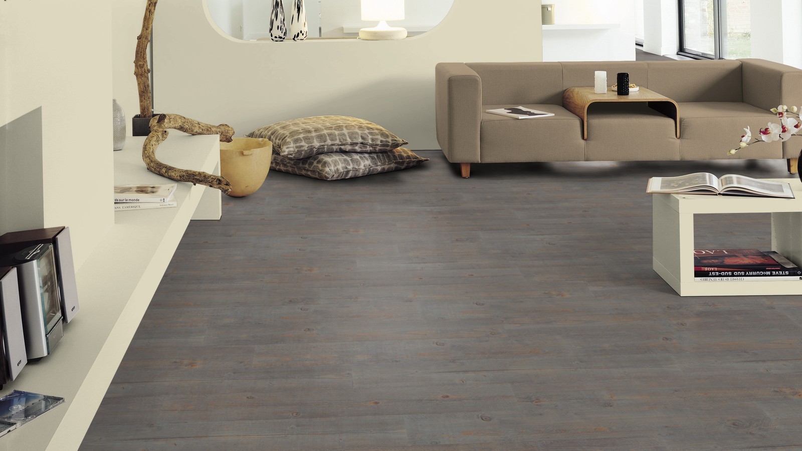 Tarkett Vinylboden Starfloor Vintage Grey Washed Pine Planke