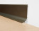 Skirting board Q64 Self-adhesive Alu Anodized Brown 270 cm
