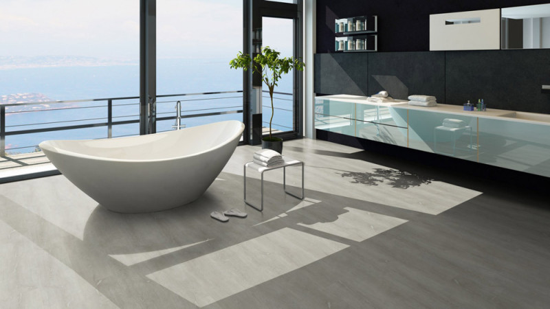 Skaben Klick Vinylboden massiv Life Click 30 Scharlach Eiche Grau 1-Stab Landhausdiele zum klicken main product photo