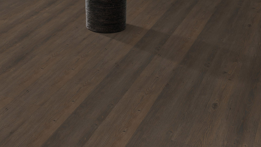 Skaben Klick Vinylboden massiv Life Click 30 Eiche rustikal natürlich dunkel 1-Stab Landhausdiele zum klicken