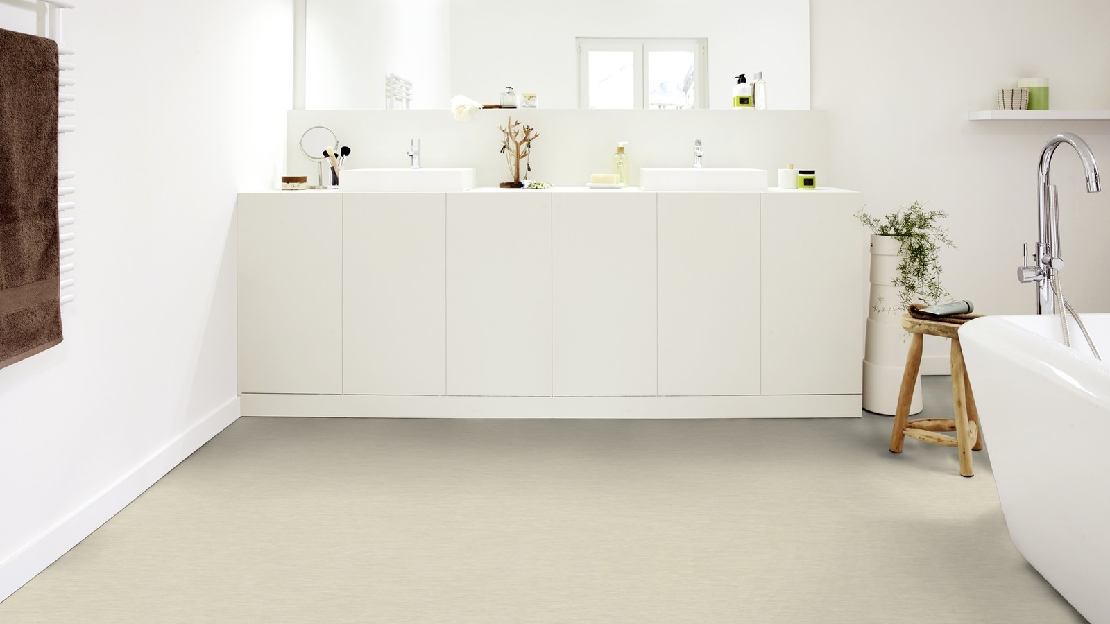 Tarkett Suelo de diseño iD Inspiration Loose-Lay White Delicate Wood Planke
