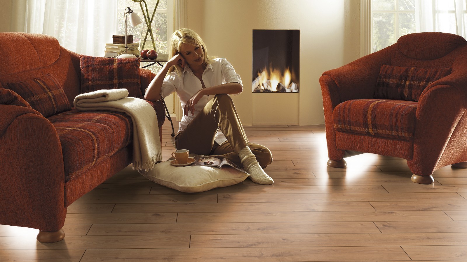 Laminat Select Atlas Oak natur D3224 1-Stab Landhausdiele 4V Breite 193mm