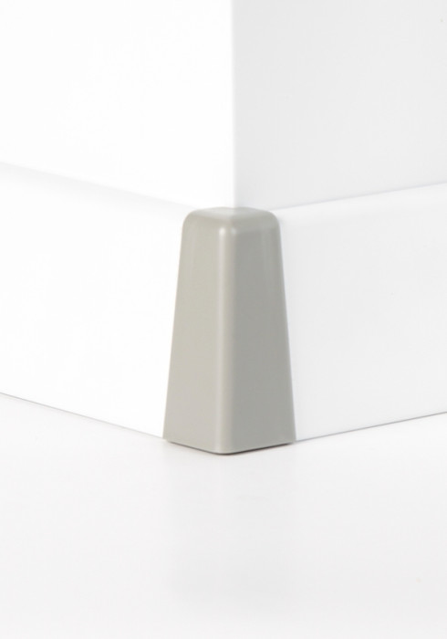 Classen External corners for CLIP Skirting boards 19x58 Plain stone grey main product photo