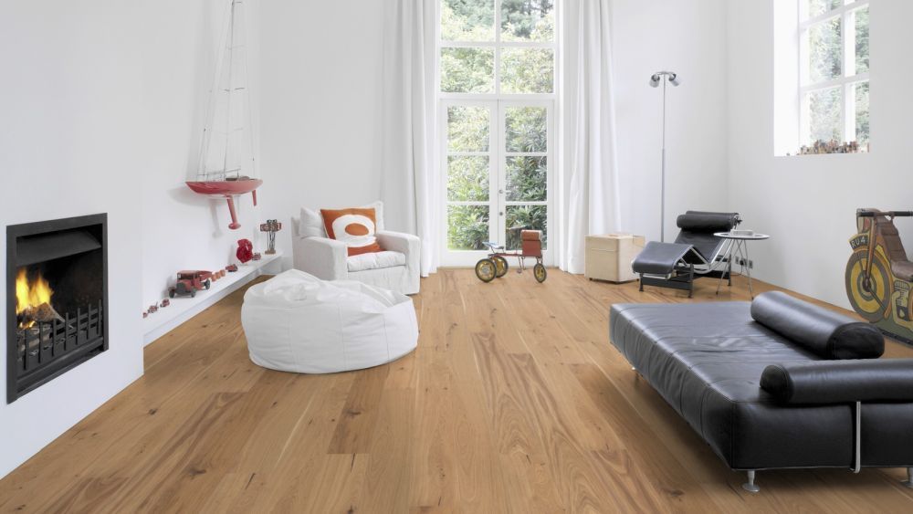 Wicanders Parquet Europeo Roble Castillo Versalles rústico blanco aceitado lama ancha 2V