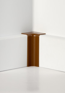 Classen Angle intérieur pour Fuxx plinthe stratifiée rouge-brun feuilleté 18x65