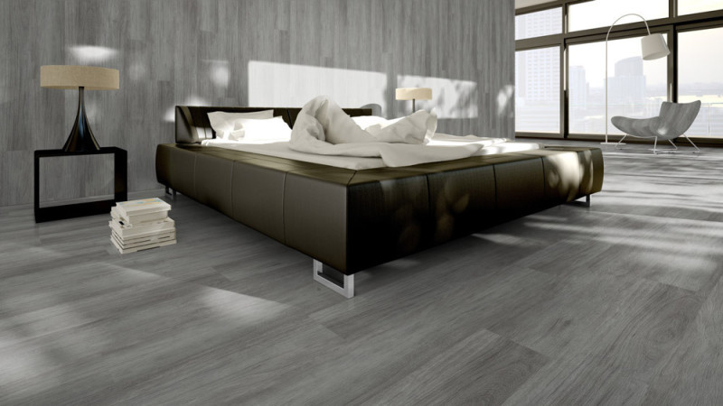 Skaben Klebe-Vinylboden massiv Life 55 Bergeiche Grau 1-Stab Landhausdiele 4V zum kleben main product photo