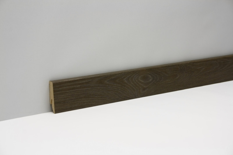 Classen CLIP Skirting board 19x58 Anthracite oak foiled 240 cm main product photo