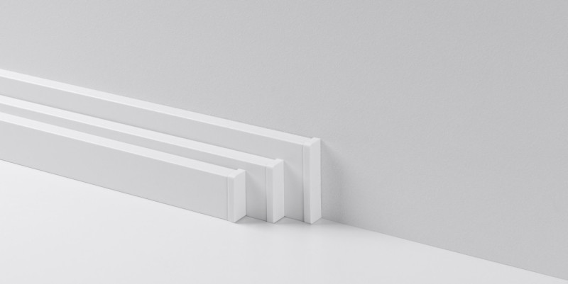 Parador Embouts de finition variables Typ 2 pour plinthes SL 3/6/18 Blanc main product photo