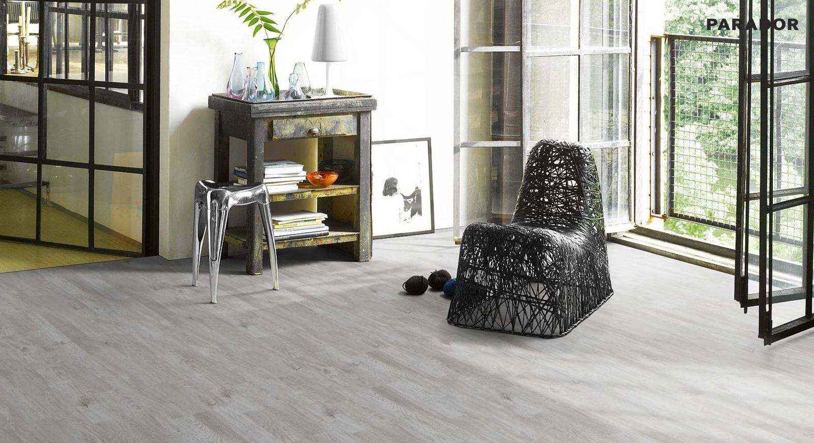 Parador Laminate Classic 1050 Oak silver 3-strip