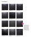 Wineo Vinyle 800 Stone Dark Slate en aspect Carrelage Chanfreins à coller