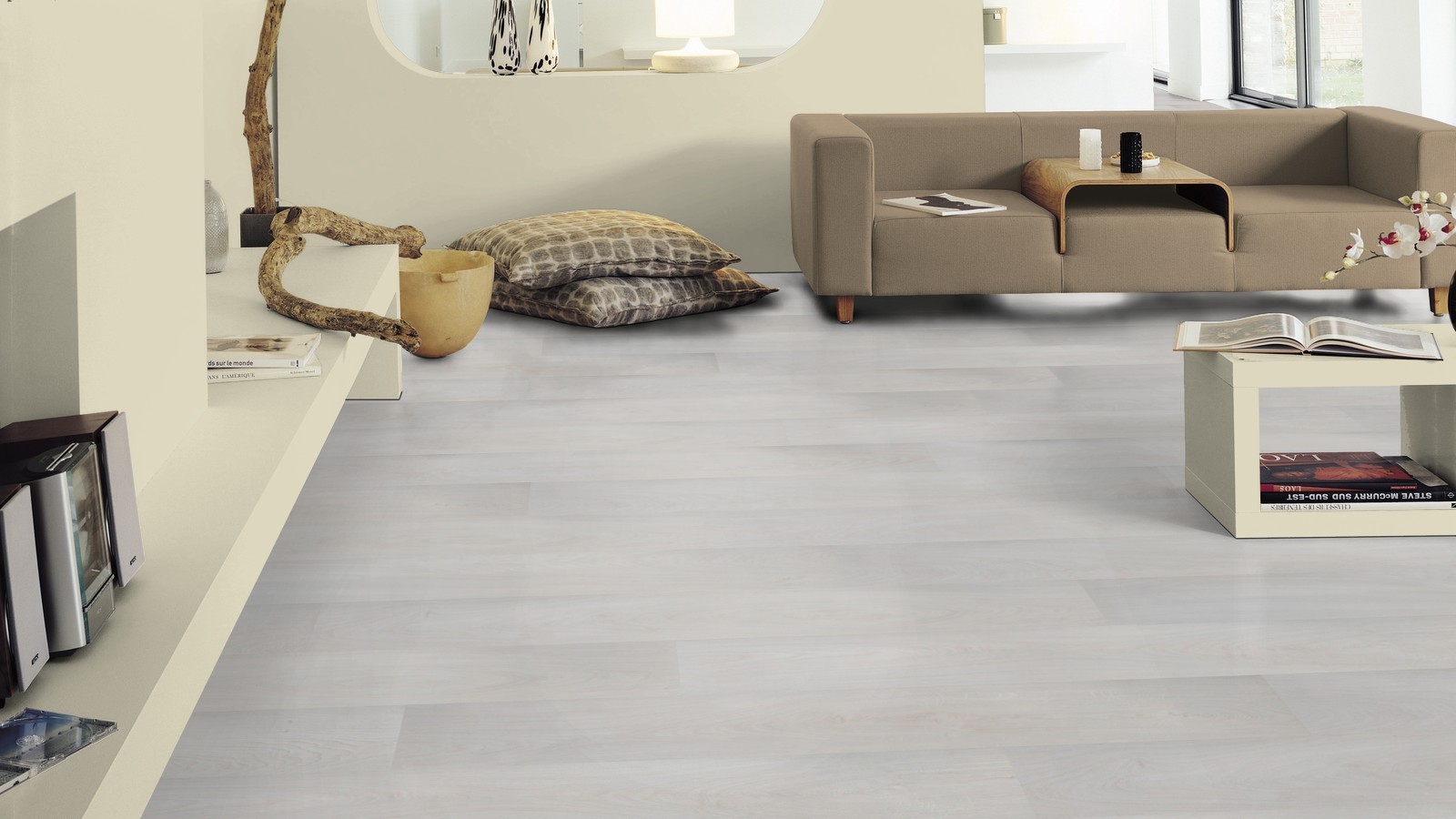 Tarkett Laminate Lamin'Art 832 White Buzz Allover