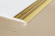 Brebo Perfil de terminacion A01 Gold aluminum anodized 90 cm