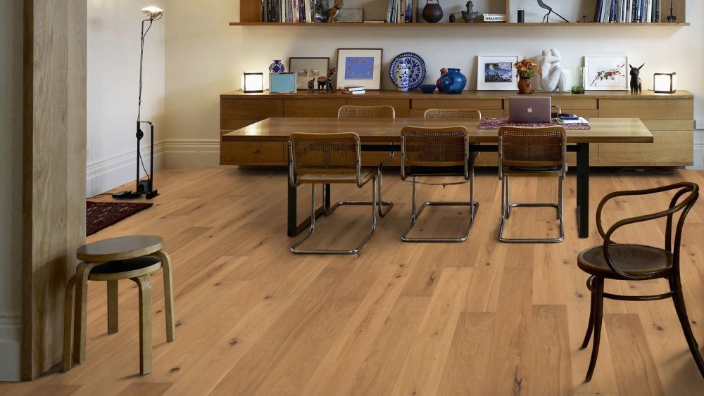 Wicanders Parkett Kentucky Eiche Dallas geölt handgeschroppt 1-Stab Landhausdiele 4V