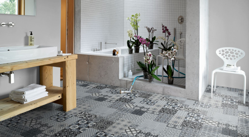 Parador Stratifié Trendtime 4 Castello Grey Grand format 4V main product photo