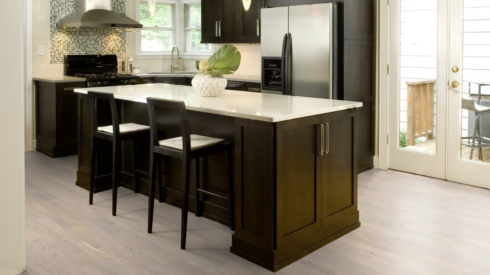 Tarkett Parkett Shade Natur Eiche Cotton white 3-Stab-Schiffsboden