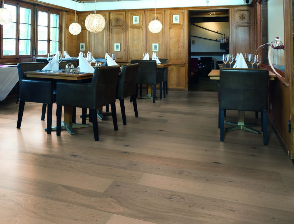 Wicanders Parkett Kentucky Eiche Houston weiß geölt handgeschroppt 1-Stab Landhausdiele 4V