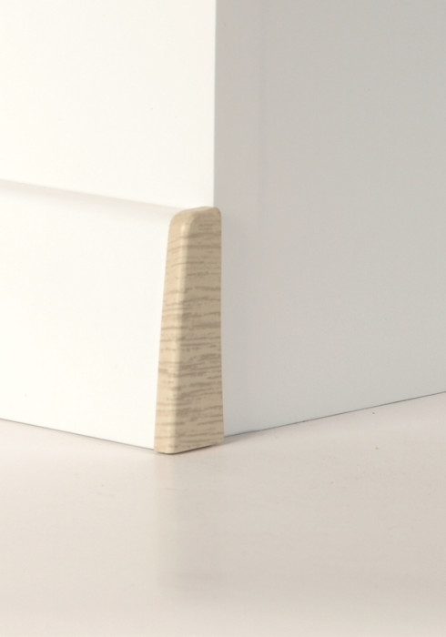 Classen End caps for CLIP Skirting boards 19x58 White oak main product photo
