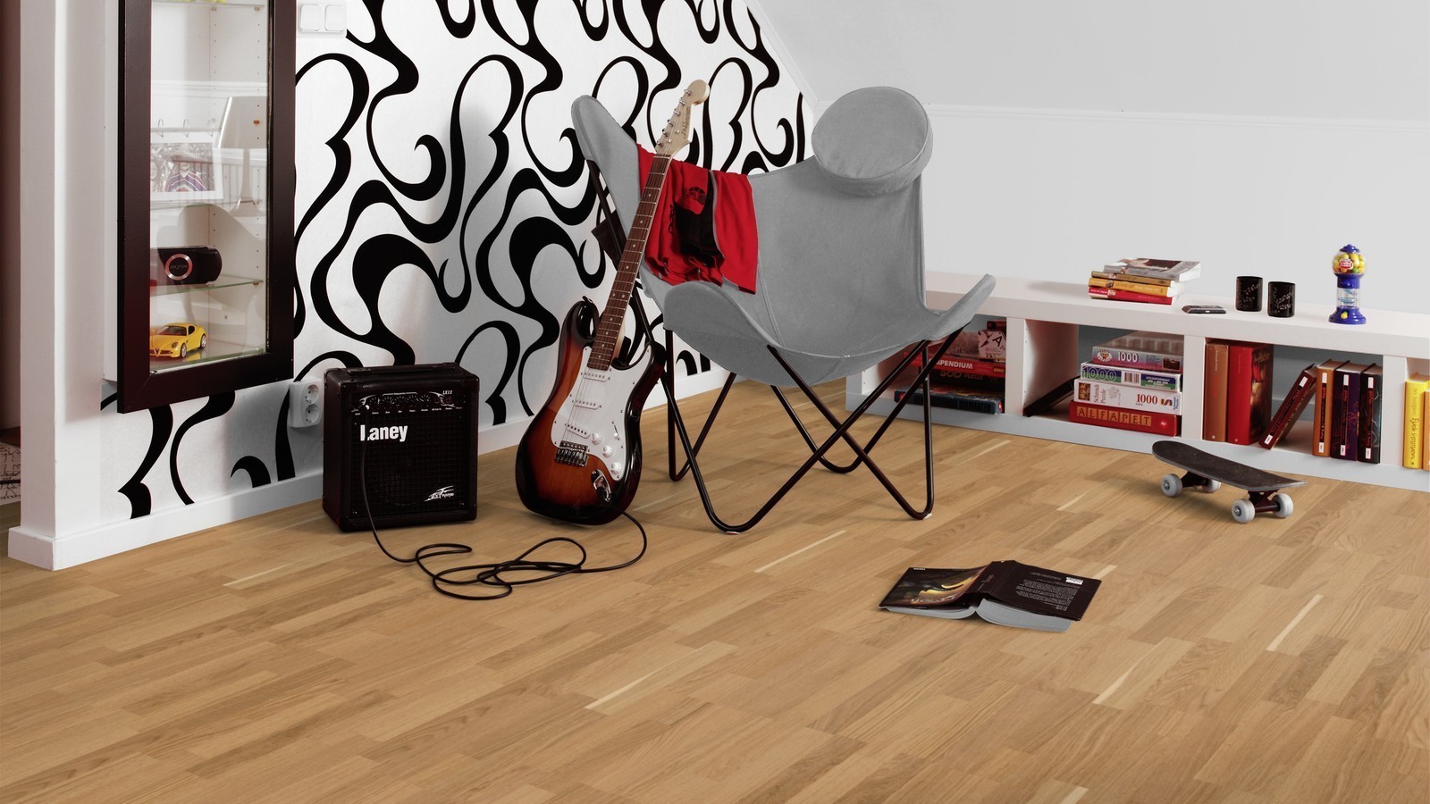 Tarkett Parquet Viva 3-lamas Roble Robusto 3-lamas suelo de barco Acabado lacado Proteco