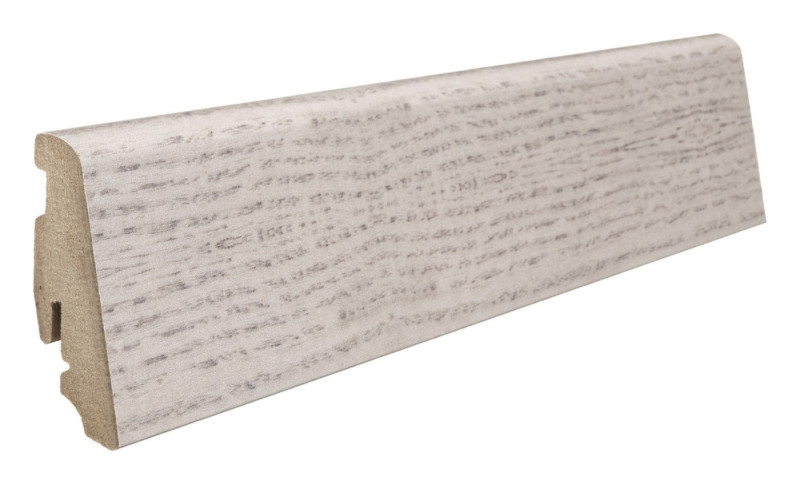 HARO Plinthe pour sol stratifié 19x58 Chêne alpin blanc main product photo