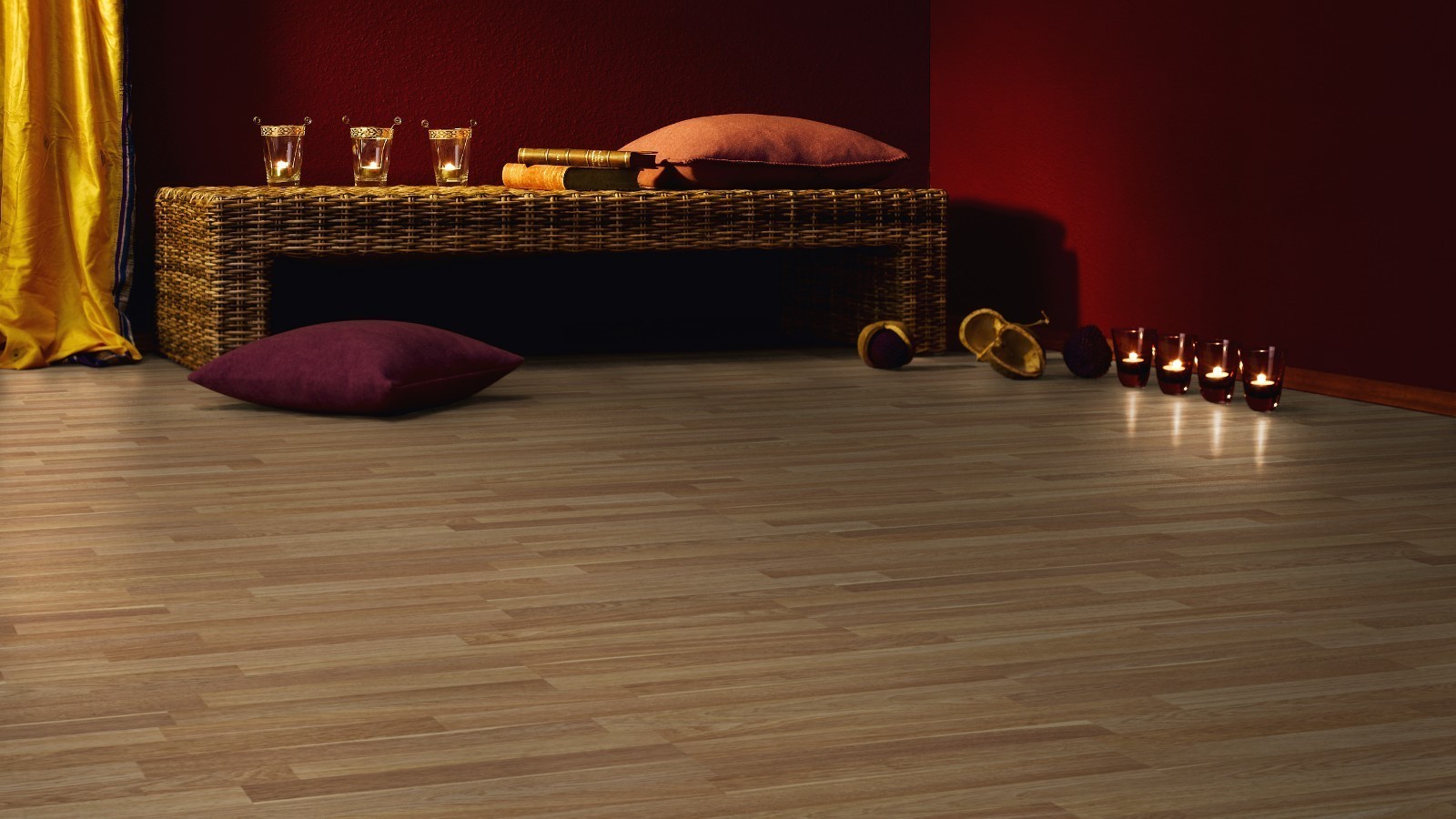 Laminat Flexi Eiche Achat D2304 3-Stab Schiffsboden Breite 193mm