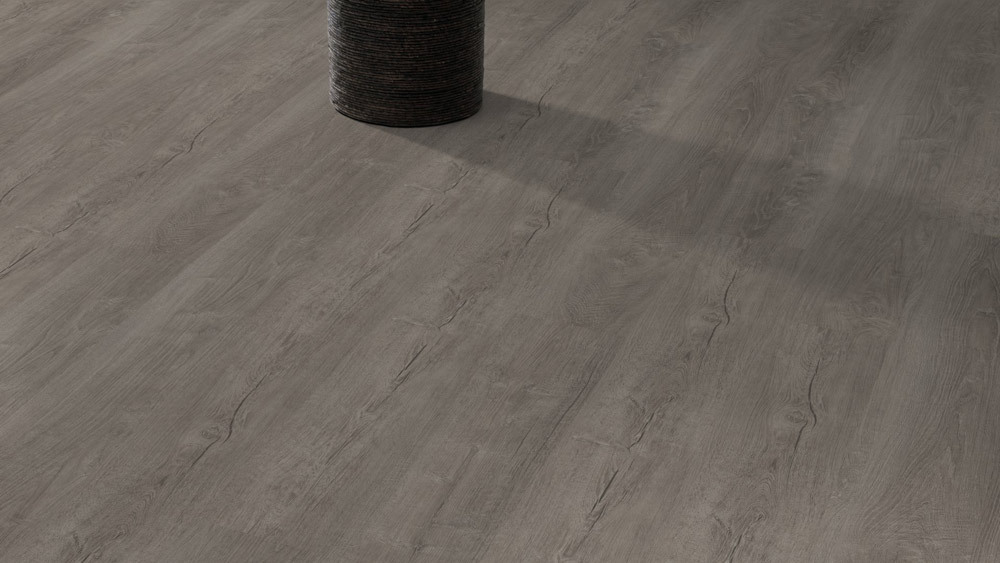 Skaben Klebe Vinylboden massiv Life 30 Vintage Eiche Grau 1-Stab Landhausdiele zum kleben