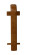 Brebo Connection piece Walnut 58x18,5 mm Brebo Connection piece Walnut 58x18,5 mm